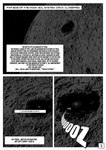 comic english_text hi_res hplovehorse monochrome moon space spacecraft text vehicle zero_pictured