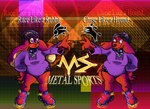 2000s_theme abstract_background anthro bird_dog canid canine canis collar domestic_dog domestic_rabbit duo female fur futuristic hi_res hunting_dog irish_setter lagomorph lazy_ruby leporid lop_rabbit mammal oryctolagus purple_eyes rabbit red_body red_fur ruby_mello_(dynamitegrizzly) sega setter skates_(disambiguation) slightly_chubby sonic_riders sonic_the_hedgehog_(series) text trans_(lore) trans_woman_(lore) y2k_(graphic_design) yellow_sclera