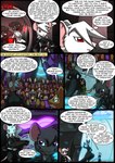 2018 absurd_res amethyst_(kitfox-crimson) anthro blue_eyes bray_(kitfox-crimson) brianna_(kitfox-crimson) brown_body brown_fur clothed clothing clover_(kitfox-crimson) coat colored comic dasyurid dasyuromorph dialogue dialogue_box english_text female fur glowing glowing_eyes grey_body grey_fur group hi_res in_our_shadow kangaroo kitfox-crimson lab_coat macropod male mammal marsupial murid murine pipa_(kitfox-crimson) quartz_(kitfox-crimson) quoll rat red_eyes red_kangaroo rodent schorl_(kitfox-crimson) size_difference speech_bubble text topwear wallaby white_body white_clothing white_fur