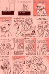 accessory alphys alternate_universe anthro areola areola_slip big_breasts big_bulge big_butt blush bodily_fluids breasts bulge butt cleavage clothed clothing comic crossgender dinosaur dress ellipsis english_text female frisk_(undertale) hair_accessory hairband harness hi_res human humanoid ineffective_clothing lizard machine male mammal mettaton_ex nipple_outline nipples non-mammal_breasts non-mammal_nipples offscreen_character partial_nudity prehistoric_species profanity reptile robot scalie short_stack short_tail skimpy slightly_chubby sweat tail text thewill thick_tail thick_thighs under(her)tail undertale undertale_(series) wide_hips