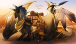 Rating: s
ID: 4918870
Date: 2024-07-14 15:40:25 -0400
Status: active
Score: 47
ambiguous_gender animal_humanoid artist_name avian backpack beak belt biped bird black_body black_bottomwear black_clothing black_crop_top black_ears black_feathers black_fingerless_gloves black_footwear black_fur black_gloves black_hair black_handwear black_pants black_scales black_shirt black_shoes black_spikes black_tail black_tail_feathers black_topwear black_wings blonde_hair blue_body blue_claws blue_feathers blue_horn blue_scales blue_spikes bottomwear braided_hair braided_ponytail cat_humanoid cheek_spikes circlet claws clothed clothed_feral clothing colored crop_top day desert detailed_background digital_media_(artwork) digital_painting_(artwork) dragon dunes egyptian egyptian_clothing european_mythology facial_spikes feathered_wings feathers felid felid_humanoid feline feline_humanoid female feral fingerless_gloves footwear front_view full-length_portrait fully_clothed fur glistening glistening_body glistening_scales gloves gold_(metal) gold_jewelry group hair halo handwear heel_claw hi_res hogara horn humanoid humanoid_hands ibis jagged_mouth jewelry kemono larger_ambiguous larger_feral light long_hair long_neck looking_at_another mammal mammal_humanoid membrane_(anatomy) membranous_wings midriff monotone_body monotone_fur monotone_tail multicolored_body multicolored_feathers multicolored_hair multicolored_scales multicolored_tail mythological_creature mythological_scalie mythology navel necklace no_sclera open_mouth orange_body orange_eyes orange_feathers orange_spikes outside painting_(artwork) pants pelecaniform pendant pink_inner_ear ponytail portrait pupils quadruped sand scales scalie scroll shaded shirt signature size_difference sky slit_pupils smaller_ambiguous smaller_female smaller_feral smaller_humanoid spikes spikes_(anatomy) standing sunlight tail tail_feathers tan_body tan_scales tan_skin tan_tail text three-quarter_view threskiornithid toe_claws topwear trio two_tone_hair two_tone_tail usekh western_dragon white_body white_feathers white_tail_feathers white_wings wings yellow_body yellow_eyes yellow_scales yellow_wings post #4918870