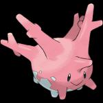 1:1 alpha_channel ambiguous_gender anthozoan cnidarian corsola feral generation_2_pokemon ken_sugimori marine nintendo official_art pokemon pokemon_(species) simple_background smile solo transparent_background