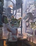 Rating: s
ID: 5657641
Date: 2025-06-21 08:30:53 -0400
Status: active
Score: 7
absurd_res anthro book brown_eyes canid canine clothed clothing detailed_background dragon eating fangs food fur furred_dragon furred_scalie group hair head_tuft hi_res holding_book holding_food holding_object holding_sandwich inside kutto kuttoyaki ladder library male male_anthro mammal mythological_creature mythological_scalie mythology open_mouth orange_eyes orange_hair red_tongue sandwich_(food) scalie short_hair sitting standing tan_body tan_fur teeth tongue tuft white_body white_fur yellow_body yellow_fur young young_anthro young_male post #5657641