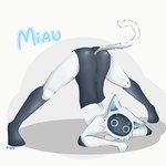 Rating: q
ID: 3636992
Date: 2022-10-19 13:15:35 -0400
Status: active
Score: 71
1:1 2022 ambiguous_gender anthro anthrofied ass_up bellabot black_body butt domestic_cat felid feline felis full-length_portrait hi_res jack-o'_pose looking_at_viewer machine mammal meow multicolored_body owo portrait pose pudu_robotics robot screen screen_face solo tail text two_tone_body white_body white_tail y07b post #3636992
