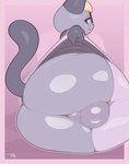 Rating: e
ID: 5590386
Date: 2025-05-22 09:11:53 -0400
Status: active
Score: 276
2025 4_fingers animal_crossing anthro artist_name balls big_balls big_butt black_clothing blonde_hair bodily_fluids bottomless bottomless_anthro bottomless_male bottomwear butt butt_focus clothed clothing clothing_lift colored dated digital_media_(artwork) domestic_cat english_text erection felid feline felis femboy fingers frumples fur genital_raphe genitals glistening glistening_balls glistening_body glistening_butt glistening_eyes glistening_genitalia glistening_perineum glistening_skin gloves_(marking) green_eyes grey_balls grey_body grey_fur grey_perineum grey_tail hair hi_res huge_butt huge_thighs humanoid_genitalia long_tail looking_aside looking_at_viewer maid_uniform male mammal markings multicolored_body multicolored_clothing multicolored_fur narrowed_eyes nintendo nude open_mouth perineal_raphe perineum presenting presenting_balls presenting_hindquarters pupils purple_back purple_background raphe_(anatomy) raymond_(animal_crossing) rear_view shaded signature simple_background sitting skirt skirt_lift smile solo tail text thick_thighs two_tone_body two_tone_clothing two_tone_fur uniform white_clothing white_sclera wide_hips post #5590386