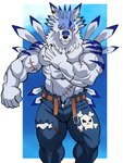 Rating: s
ID: 5570272
Date: 2025-05-13 19:22:07 -0400
Status: active
Score: 22
2025 5_fingers abs absurd_res anthro bandai_namco belt biceps biped blue_body bottomwear canid canine claws clothed clothing darknaigart digimon digimon_(species) ear_piercing ear_ring fingers hi_res male mammal muscular muscular_anthro muscular_male pants pecs piercing ring_piercing scar skull_and_crossbones skull_print solo topless topless_anthro topless_male weregarurumon white_body yellow_eyes post #5570272