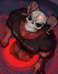Rating: s
ID: 5537438
Date: 2025-04-29 05:46:24 -0400
Status: active
Score: 39
2025 2_horns absurd_res biceps big_muscles black_clothing black_shirt black_t-shirt black_topwear bone brown_body brown_fur clothed clothed_humanoid clothed_male clothing demon demon_humanoid fingers fur grey_horn hi_res high-angle_view horn humanoid kogito looking_up male male_humanoid muscular muscular_humanoid muscular_male not_furry pecs pony.mov red_body red_skin shirt skull skull_head solo summoning_circle t-shirt teeth text text_on_clothing text_on_shirt text_on_topwear topwear white_text wolflor wolfmother post #5537438