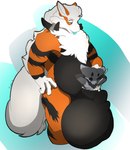 alternate_version_at_source animal_genitalia anthro anthro_on_anthro anthro_pred anthro_prey arcanine arm_tuft balls belly big_balls big_sheath big_tail biped black_balls black_body black_claws black_fur black_horn black_nose black_sclera black_stripes blue_eyes blue_tongue bluemoon_the_lycanine bodily_fluids canid canid_demon canine cheek_tuft chest_tuft claws colored cum demon digital_media_(artwork) dipstick_ears duo ear_markings elbow_tuft endosoma facial_tuft feet_first fennec_fox finger_claws fluffy fluffy_chest fluffy_tail fox front_view fully_sheathed fur generation_1_pokemon generation_7_pokemon genital_fluids genitals gloves_(marking) grey_body grey_ear_tips grey_ears grey_fur half-closed_eyes hands_behind_head head_tuft hi_res horn huge_balls huge_sheath humanoid_hands hybrid hyper hyper_balls hyper_genitalia in_sheath kit_(arcanekits) larger_anthro larger_male larger_pred living_insertion looking_at_another looking_at_partner lycanroc male male/male male_anthro male_pred male_prey mammal mane markings multicolored_body multicolored_ears multicolored_fur musclegut muscular muscular_anthro muscular_male narrowed_eyes neck_tuft nintendo nude open_mouth orange_body orange_ears orange_fur overweight overweight_anthro overweight_male partially_inside pokemon pokemon_(species) portrait puertero pupils safe_vore shaded sheath sheath_vore signature simple_background size_difference smaller_anthro smaller_male smaller_prey smile soft_vore spikes spikes_(anatomy) standing striped_body striped_fur stripes tail three-quarter_portrait three-quarter_view tongue tongue_out true_fox tuft two_tone_body two_tone_ears two_tone_fur vore white_body white_fur white_inner_ear white_tail