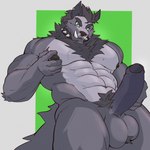 Rating: e
ID: 5547498
Date: 2025-05-04 00:28:42 -0400
Status: active
Score: 39
1:1 2023 abs anthro balls big_balls big_muscles big_pecs big_penis big_tail black_body black_fur black_nipples bodily_fluids body_hair canid canine canis chest_hair collar collar_only colored digital_drawing_(artwork) digital_media_(artwork) ear_piercing erection eyebrows fangs fluffy fluffy_chest fluffy_tail fur genitals grey_body grey_fur hi_res male mammal multicolored_body muscular muscular_anthro muscular_male naistop neck_tuft nipple_fetish nipple_pinch nipple_play nipples nude nude_anthro nude_male pecs penis piercing pinch pinching_own_nipple pubes shaded simple_background smile smirk solo spiked_collar spikes sweat sweaty_chest tail teeth thick_eyebrows thick_thighs tuft two_tone_body wolf post #5547498