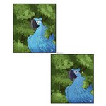 avian beak bird black_beak blu_(rio) blue_body blue_feathers blue_sky_studios comic date digital_drawing_(artwork) digital_media_(artwork) feathers feral forest jungle macaw male neotropical_parrot onomatopoeia parrot plant rio_(series) signature solo sound_effects spix's_macaw text tree true_parrot yuki2437