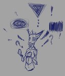 anthro breasts canid canine canis confusion digital_media_(artwork) drawpile_(artwork) female guide_lines horror_(theme) jackal mammal scared simple_background sketch sketch_page solo synth_(disambiguation) synthetic text the_dark_skull