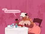 Rating: q
ID: 5377391
Date: 2025-02-16 13:39:49 -0500
Status: active
Score: 34
2025 anthro bovid bovine breasts bronwyn_(cloudcrime) brown_body brown_fur cattle chair clothing cloudcrime date dinner_date dress ear_piercing ear_tag english_text female flower food fur furniture group hair hair_over_eyes hand_on_breast heart_symbol hi_res horn mammal overweight overweight_anthro overweight_female pasta piercing plant public restaurant signature sitting solo_focus spaghetti table tail text vase weight_gain white_hair post #5377391