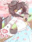 Rating: s
ID: 3968249
Date: 2023-04-02 19:25:37 -0400
Status: active
Score: 25
2022 3:4 4_fingers accessory anthro black_body black_fur black_hair blue_bottomwear blue_clothing blue_skirt blush border_collie bottomwear braided_hair braided_pigtails breasts canid canine canis cel_shading cherry_blossom cherry_blossom_tree cherry_tree claws clothed clothing collie cotorita day detailed_background digital_drawing_(artwork) digital_media_(artwork) domestic_dog female female_anthro finger_claws fingers floppy_ears floral_pattern flower flower_accessory flower_in_hair fruit_tree fur glistening glistening_eyes glistening_pawpads grass hair hair_accessory handpaw herding_dog hi_res kemono koto0v0haru looking_at_viewer mammal multicolored_body open_mouth open_smile outside pastoral_dog path pattern_bottomwear pattern_clothing pattern_skirt pawpads paws petals pigtails pink_blush pink_pawpads pink_tongue plant prunus_(flower) reaching_towards_viewer shaded sheepdog shirt skirt sky smile solo tail teeth tongue topwear tree two_tone_body white_body white_claws white_fur yellow_clothing yellow_eyes yellow_shirt yellow_topwear post #3968249