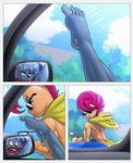 Rating: s
ID: 5541721
Date: 2025-05-01 12:16:51 -0400
Status: active
Score: 25
absurd_res anthro car comic duo fang_the_weavile feet female foot_fetish foot_lick foot_play gambit_the_scrafty generation_4_pokemon generation_5_pokemon hi_res humanoid_feet inside_car inside_vehicle licking male male/female mirror mirror_reflection nintendo plantigrade pokemon pokemon_(species) reflection rodricoro scrafty toes tongue vehicle weavile post #5541721