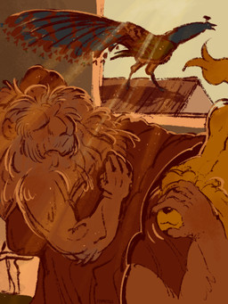 Rating: q
ID: 5579752
Date: 2025-05-17 20:05:51 -0400
Status: pending
Score: 10
absurd_res age_difference anthro avian barbary_lion bird bird_dog black_nose boypretties canid canine canis domestic_dog duo felid galliform hi_res hunting_dog light light_beam lion male male/male mammal master_and_disciple orange_body pantherine peafowl phasianid size_difference spaniel sunbeam sunlight the_apprentice's_plea post #5579752