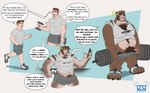 Rating: s
ID: 5401464
Date: 2025-02-27 17:39:40 -0500
Status: active
Score: 65
anthro arm_hair bear beard body_hair bottomwear brainwashing brown_hair bufffbuck cellphone clothing countershade_hands countershading dialogue earpod electronics english_text facial_hair facial_hair_growth green_eyes growth hair hairy hairy_legs hi_res human hypnosis intelligence_loss male mammal mind_control pawpads phone smartphone snout snout_growth text topwear torn_bottomwear torn_clothing torn_topwear transformation transformation_sequence unaware_transformation post #5401464