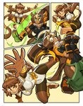Rating: q
ID: 2507530
Date: 2020-11-28 20:12:07 -0500
Status: active
Score: 22
2020 5_fingers 5_toes absurd_res accessory ahoge animal_humanoid ape arm_tuft arm_wraps asian_clothing asian_mythology athletic athletic_female barefoot bodily_fluids bodysuit brown_body brown_fur brown_hair brown_nails brown_skin canid canid_humanoid canine canine_humanoid ceehaz clenched_teeth clothed clothing colored_nails comic duo ear_piercing ear_ring east_asian_clothing east_asian_mythology elbow_tuft feet female fight fingerless_gloves fingers fishnet_clothing fishnet_topwear fist fur gloves green_eyes grin hair hair_accessory hairpin handwear haplorhine headband hi_res humanoid humanoid_feet japanese_clothing japanese_mythology kick leaf leg_tuft leg_wraps legwear leotard mammal mammal_humanoid markings monkey monkey_humanoid mythology nails navel orange_eyes piercing plantigrade ponytail primate primate_humanoid raccoon_dog ring_piercing scarf sharp_nails short_hair skinsuit smile striped_markings striped_tail stripes tail tail_markings tail_wraps taimi_(ceehaz) tan_body tan_skin tanuki tanuki_humanoid tears teeth tight_clothing toeless_legwear toes topwear tuft wraps yokai yu_yu_(ceehaz) post #2507530