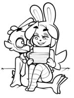Rating: q
ID: 4468322
Date: 2023-12-12 14:59:01 -0500
Status: active
Score: 95
2d_animation 3:4 animated anthro avian bedroom_eyes bird black_and_white buckteeth chicken clothing conditional_dnp dick_in_a_box digital_media_(artwork) duo eyewear female frame_by_frame galliform gallus_(genus) glasses happy hen_(thehenwithatie) humor lagomorph legwear leporid line_art male male/female mammal monochrome mostly_nude motion_tweening narrowed_eyes necktie ninjin_(thehenwithatie) nipple_piercing nipples phasianid piercing rabbit seductive short_playtime sound sound_warning teeth thehenwithatie thigh_highs tits_in_a_box webm post #4468322