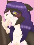 Rating: e
ID: 5535101
Date: 2025-04-27 22:06:17 -0400
Status: active
Score: 4
3:4 adoration anthro black_tie_(suit) blowjob_face bodily_fluids body_worship clothing cum domestic_cat drooling duo ecstasy fawxine felid feline felis fellatio female genital_fluids hair hi_res love male male/female mammal nonbinary_(lore) oral orgasm penile purple_hair sabrina saliva sex solo_focus submissive submissive_female suit tuxedo_cat yellow_eyes post #5535101