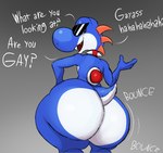 Rating: q
ID: 5482717
Date: 2025-04-04 21:09:15 -0400
Status: active
Score: 95
2025 anthro big_butt blue_body blue_skin blue_yoshi boshi bottom_heavy butt butt_heart collar degradation dialogue dinosaur dragon emanata english_description english_text eyewear grey_background hairless head_spikes latluxlula laugh looking_back male mario_bros mythological_creature mythological_scalie mythology nintendo open_mouth prehistoric_species question_mark rear_view red_collar reptile scalie sharp_teeth shell simple_background small_tail solo spiked_collar spikes spikes_(anatomy) sunglasses super_mario_rpg_(2023) super_mario_rpg_legend_of_the_seven_stars tail talking_to_viewer teeth text thick_thighs wearing_sunglasses white_body white_skin wide_hips yoshi post #5482717