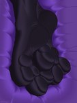 3:4 3_toes anthro barefoot biped brown_body brown_fur clothing conditional_dnp digital_drawing_(artwork) digital_media_(artwork) digitigrade feet foot_focus foot_shot fur glistening hi_res hybrid kangaroo kelani krazykurt macropod male mammal marsupial mustelid otter pawpads paws simple_background soles solo spandex suit tight_clothing toes ych_(character)