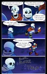 absolutedream absurd_res animated_skeleton bone comic comic_sans dialogue english_text hi_res papyrus_(undertale) sans_(undertale) skeleton text undead undertale undertale_(series)