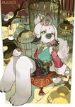 Rating: s
ID: 5660443
Date: 2025-06-22 13:52:38 -0400
Status: active
Score: 10
4_fingers 4_toes :3 ambiguous_gender anthro asian_clothing avian bird bird_cage black_body black_fur cairn_(zenless_zone_zero) canid canine canis circle_eyebrows clothing collar cushion domestic_dog east_asian_clothing eyebrows feet female feral fingers floppy_ears fur green_eyes grey_body grey_fur group hi_res looking_at_another magiace mammal markings mihoyo mole_(marking) multicolored_body multicolored_fur pekingese sitting smile thiren toes toy_dog zenless_zone_zero post #5660443