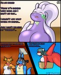 al_gx anthro assimilation big_breasts blue_body bored breasts casual_nudity comic dragon english_text fan_character female flying fusion generation_1_pokemon generation_3_pokemon generation_4_pokemon generation_6_pokemon goo_creature goo_transformation goodra hi_res larger_female latias legendary_pokemon logan_(al_gx) lucario lyra_the_latias_(leviathin1) male mammal mature_female mythological_creature mythological_scalie mythology nintendo opal_(al_gx) orange_body panel_skew pokemon pokemon_(species) pokemon_fusion pokemon_mystery_dungeon possession purple_body rachel_(al_gx) raichu scalie scarf size_difference slightly_chubby slightly_chubby_female spike_chunsoft story text transformation