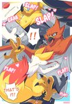 anthro anthro_on_feral anthro_penetrating anthro_penetrating_feral ari_the_talonflame avian avian_feet bath bestiality bird bodily_fluids braixen butt canid canine claws cloacal cloacal_penetration comic dialogue digitigrade drooling duo ear_tuft ellie_the_braixen english_text feet femboy feral feral_penetrated finger_claws fluffy fluffy_tail generation_6_pokemon heart_symbol hi_res looking_pleasured male male/male male_on_feral male_penetrated male_penetrating male_penetrating_male mammal nikkibunn nintendo onomatopoeia penetration pokemon pokemon_(species) saliva secretly_loves_it sex shaded size_difference small_dom_big_sub sound_effects spread_legs spreading sweat tail talonflame talons text toe_claws toes tuft wide_hips