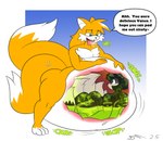 Rating: q
ID: 5551783
Date: 2025-05-05 22:05:29 -0400
Status: active
Score: 15
absurd_res aged_up anthro belly big_belly black_body black_fur blue_eyes canid canine dirtymac duo fox fur grey_body grey_fur hi_res male male/male male_pred male_prey mammal miles_prower oral_vore sega sonic_the_hedgehog_(series) vore yellow_body yellow_fur post #5551783