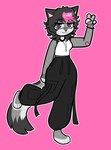 Rating: s
ID: 5597948
Date: 2025-05-25 17:13:40 -0400
Status: active
Score: 11
2025 :3 anthro bee_(qtipps) bottomwear clothing domestic_cat eyelashes felid feline felis female female_anthro fur gesture grey_body grey_fur hand_gesture hi_res highlights_(coloring) hot_pink looking_at_viewer mammal nonbinary_(lore) outline pants pawpads paws pink_background pink_highlights purple_eyes qtipps simple_background smile solo standing tail v_sign walking post #5597948