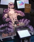 Rating: e
ID: 4852337
Date: 2024-06-14 11:49:40 -0400
Status: active
Score: 102
abs adios_(pixiv) annoyed anthro ball_ring ball_stretcher balls bdsm clenched_teeth container cuff_(restraint) cup felid flaccid genitals grimace hair hi_res humanoid_genitalia humanoid_penis kneeling male mammal multicolored_body muscular muscular_male object_in_urethra objectification on_one_knee pantherine pecs penetration penis penis_cuff plug_(sex_toy) public public_use purple_body restraints sadiend sex_toy solo sounding_rod striped_body stripes teeth tiger two_tone_body urethral urethral_penetration urethral_plug white_body white_hair post #4852337