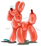 Rating: q
ID: 5505571
Date: 2025-04-15 10:31:56 -0400
Status: active
Score: 58
after_transformation ambiguous_gender animate_inanimate anthro_to_taur balloon_animal canid canine canis confusion domestic_dog english_text eyeless featureless_face glistening glistening_body inflatable living_inflatable mammal mouthless rain_(vanillayote) red_body simple_background solo species_transformation standing taur text trans_(lore) trans_woman_(lore) transformation vanillayote white_background post #5505571