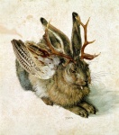 16th_century 4_toes adobe_photoshop_(artwork) albrecht_durer ambiguous_gender ancient_art antlers barefoot big_ears black_body black_claws black_ears black_fur black_markings brown_antlers brown_body brown_eyes brown_feathers brown_fur brown_wings claws creative_commons digital_media_(artwork) dipstick_ears ear_markings facial_markings fangs feathered_wings feathers feet feral fluffy folded_wings full-length_portrait fur fur_markings glistening glistening_antlers glistening_eyes glistening_teeth gradient_background grey_body grey_ears grey_fur head_markings horn inspired_by_formal_art lagomorph license_info light long_ears looking_forward lying mammal markings monotone_antlers multicolored_body multicolored_ears multicolored_feathers multicolored_fur multicolored_wings no_sclera on_front paws portrait pupils shadow shopped simple_background snout solo tan_body tan_ears tan_feathers tan_fur tan_wings teeth third-party_edit three-quarter_view toes traced traditional_media_(artwork) whiskers white_background white_body white_ears white_feathers white_fur white_wings wings wolpertinger