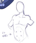 Rating: s
ID: 5360824
Date: 2025-02-09 00:40:21 -0500
Status: active
Score: 16
after_transformation bald black_and_white concept_art digital_drawing_(artwork) digital_media_(artwork) english_text featureless_face human hybrid_kane male mammal midriff model_sheet monochrome navel simple_background sketch solo teats text white_background post #5360824