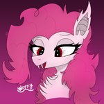 Rating: s
ID: 5587886
Date: 2025-05-21 07:13:43 -0400
Status: active
Score: 4
1:1 2025 abstract_background absurd_res alternate_form alternate_hairstyle bat_ears bat_pony bust_portrait curly_hair digital_media_(artwork) equid equine eyebrows eyelashes fangs female feral fluffy fluffy_chest friendship_is_magic fur gradient_background hair hasbro hi_res horse mammal my_little_pony mythological_creature mythological_equine mythology open_mouth pink_background pink_body pink_fur pink_hair pinkie_pie_(mlp) pony portrait race_swap red_eyes signature simple_background solo teeth text three-quarter_portrait three-quarter_view tongue worny post #5587886