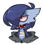 alternative_fashion bandage black_hair cigarette collar emo fan_character gardevoir generation_3_pokemon goth grey_body hair hi_res humanoid male nintendo pokemon pokemon_(species) red_eyes shadow_pokemon sinfrou smoking solo spiked_collar spikes