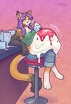 Rating: q
ID: 4943840
Date: 2024-07-26 10:16:47 -0400
Status: active
Score: 66
2024 absurd_res anthro artist_logo barefoot beverage biped bottomwear clothing domestic_cat ear_piercing eating english_text feet felid feline felis female food food_transformation fruit hair hi_res keffotin logo long_hair mammal melting milkshake multicolored_body pants paws piercing plant purple_hair rumbling_stomach shirt sitting solo sound_effects strawberry tail text topwear trans_(lore) trans_woman_(lore) transformation what post #4943840