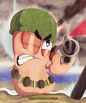 Rating: s
ID: 5580762
Date: 2025-05-18 05:59:14 -0400
Status: active
Score: -2
ambiguous_gender angry armor beach clenched_teeth cloud combat_helmet dialogue digital_drawing_(artwork) digital_media_(artwork) english_text fake_screencap feral floating_hands glistening_eyelids gun headgear helmet hi_res holding_object holding_ranged_weapon holding_weapon joshgarciaartworks limbless noseless not_furry one_eye_closed outside overcast ranged_weapon sand shotgun sky solo subtitled teeth text toony water weapon worm worm_(worms) worms_(series) post #5580762