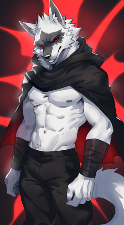 Rating: s
ID: 5685012
Date: 2025-07-04 00:10:12 -0400
Status: active
Score: 60
5_fingers abs anthro arm_wrapping arm_wraps athletic black_clothing bottomwear canid canine canis cheek_tuft claws cloak clothing death_(puss_in_boots) dogebois dreamworks facial_markings facial_tuft fingers fluffy fluffy_tail fur fuzzy grin head_markings head_tuft hi_res inner_ear_fluff looking_at_viewer male mammal markings mask_(marking) narrowed_eyes navel neck_tuft nipples pants pointy_ears prick_ears puss_in_boots_(franchise) red_background red_eyes simple_background smile solo standing tail teeth tuft white_body white_fur wolf wrapped_arms wraps post #5685012