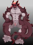 Rating: e
ID: 5555130
Date: 2025-05-07 12:14:33 -0400
Status: active
Score: 26
567wzh absurd_res animal_genitalia anthro black_sclera blush bodily_fluids dragon drooling genital_slit genitals hair hi_res horn male mythological_creature mythological_scalie mythology object_insertion penis saliva scalie simple_background solo post #5555130