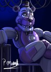 Rating: s
ID: 2994333
Date: 2021-10-26 20:16:27 -0400
Status: active
Score: 28
2021 animatronic anthro bear bedroom_eyes biped black_nose blue_eyes blush blush_stickers bow_tie clothing crossed_legs digital_media_(artwork) exposed_endoskeleton five_nights_at_freddy's funtime_freddy_(fnafsl) glistening glistening_body hat headgear headwear hi_res looking_at_viewer machine male mammal missing_hand missing_limb narrowed_eyes pinumontbalou pose robot scottgames seductive signature sister_location sitting solo teeth top_hat wire post #2994333