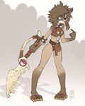 Rating: s
ID: 5615247
Date: 2025-06-01 21:32:29 -0400
Status: pending
Score: 8
2019 4:5 4_toes accessory angry ankama anthro belt black_nose bone brown_body brown_skin canid clenched_teeth clothed clothing collar colored countershade_face countershading digital_drawing_(artwork) digital_media_(artwork) dofus feet female footwear foresttherotten gesture grey_eyes hair_accessory hair_ribbon hand_gesture hi_res long_legs mammal melee_weapon midriff navel ouginak partially_clothed pigeon_toed pointing pointing_at_self ribbons sandals shoes signature simple_background solo solo_focus spiked_collar spikes sword teeth toes wakfu weapon post #5615247