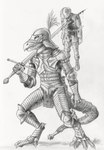 0laffson 2022 5_fingers action_pose anthro anthro_penetrating anthro_penetrating_human armor bevor blood blood_drip bodily_fluids bottomwear breastplate chainmail clothed clothing corpse couter cuirass cuisse dagger death dripping duo feet fingers footwear furgonomic_footwear furgonomics gambeson gauntlets gloves greaves greyscale handwear headgear helmet hi_res holding_melee_weapon holding_object holding_sword holding_weapon human human_on_anthro human_penetrated impalement interspecies lame_(armor) laminar_armor larger_anthro lizard looking_forward mace_tail male mammal melee_weapon monochrome pants pauldron penetration plackart poleyn pose reptile rerebrace sabatons scale_armor scalie sex shoes size_difference smaller_human standing sword tail tail_armor toes traditional_media_(artwork) vambrace weapon weapon_tail