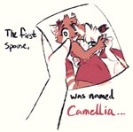 2022 ailurid anthro bovid caprine clothed clothing comic cult_of_the_lamb digital_media_(artwork) disembodied_hand english_text fur lamb_(cult_of_the_lamb) mammal massive_monster_(studio) orange_body orange_fur pizzaowl red_body red_crown_(cult_of_the_lamb) red_fur red_panda sheep simple_background text white_background white_body white_fur