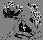 Rating: e
ID: 3529672
Date: 2022-08-26 17:17:55 -0400
Status: active
Score: 392
abigrock ahegao anal anal_penetration anon anthro anthro_penetrated backsack balls big_dom_small_sub big_ears black_body black_fur bodily_fluids butt contact_onomatopoeia contour_smear cum cum_in_ass cum_inside demon distorted_contour dominant duo floppy_ears from_front_position fur genital_fluids genitals grey_background hi_res hooves human human_on_anthro human_penetrating imp impact_onomatopoeia interspecies leaking_cum looking_pleasured male male/male male_penetrated male_penetrating mammal mascot_(abigrock) mating_press moan monochrome onomatopoeia orgasm penetration plap repeated_text sex signature simple_background size_difference sound_effects spiral_eyes text tongue tongue_out post #3529672
