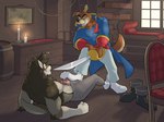 Rating: e
ID: 5578486
Date: 2025-05-17 09:34:07 -0400
Status: active
Score: 56
absurd_res aircraft airship anthro barazoku black_nose blush blush_lines bodily_fluids boots canid canine canis clothing disney don_karnage duo erection feet foot_fetish foot_on_penis foot_play footwear genital_fluids genitals hi_res holding_object holding_weapon humanoid_genitalia male mammal melee_weapon mindnaughty penis pirate_outfit precum red_wolf shadow ship shirtless_male shoes smug socks standing_over sword talespin vehicle watercraft weapon wolf post #5578486
