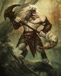Rating: s
ID: 5539001
Date: 2025-04-30 04:33:23 -0400
Status: active
Score: 9
2008 ajani_goldmane anthro armor axe bottomwear catfolk clothed clothing detailed_background double_axe fangs felid forest glaive hair hasbro jason_chan jewelry leonin loincloth magic:_the_gathering male mammal melee_weapon muscular muscular_male nature necklace official_art outside palm_axe pantherine planeswalker plant polearm roaring solo teeth topless tree weapon white_hair wizards_of_the_coast wood post #5539001