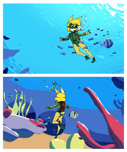 Rating: s
ID: 5559127
Date: 2025-05-09 00:31:13 -0400
Status: active
Score: 1
absurd_res byondrage chef_cheiro_(artist) diving diving_mask hi_res kahel lagomorph leporid male mammal mask rabbit scuba scuba_fins scubadiving solo underwater water wetsuit post #5559127