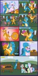 1:2 2020 absurd_res anthro arthropod avian base_five_layout beak blockage_(layout) blue_body blue_eyes blue_fur blue_hair bodily_fluids brown_body brown_fur changeling chedx clothed clothing coffin comic crying detention digital_media_(artwork) dragon dying earth_pony english_text equid equine european_mythology female feral fight five_row_layout floral_headwear friendship_is_magic fur gallus_(mlp) greek_mythology green_body group gryphon hair hasbro hi_res hippogriff horizontal_blockage horse male mammal my_little_pony mythological_avian mythological_creature mythological_scalie mythology nine_frame_image ninja ocellus_(mlp) orange_body pink_body pink_fur pony ranged_weapon sandbar_(mlp) scalie shuriken silverstream_(mlp) sleeping smolder_(mlp) sound_effects speech_bubble suit teal_eyes tears telekinesis text tongue tongue_out warrior weapon yona_yak_(mlp)